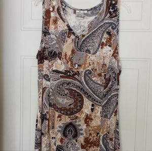 Parsley and Sage Sleeveless Tunic